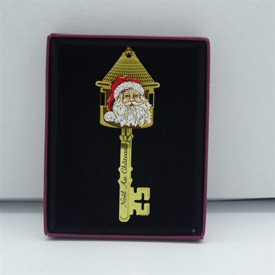 ORNAMENT KEY'S SANTA, NOËL AU CHÂTEAU