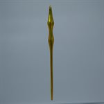 GLASS GOLD FINIAL