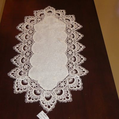 CENTRE DE TABLE 16" DENTELLE