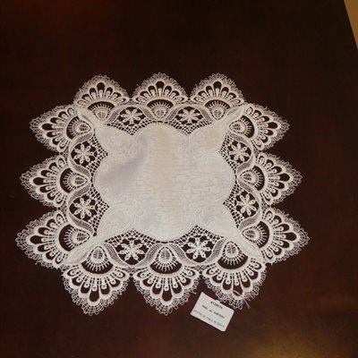 CHEMIN DE TABLE 16X36 DENTELLE